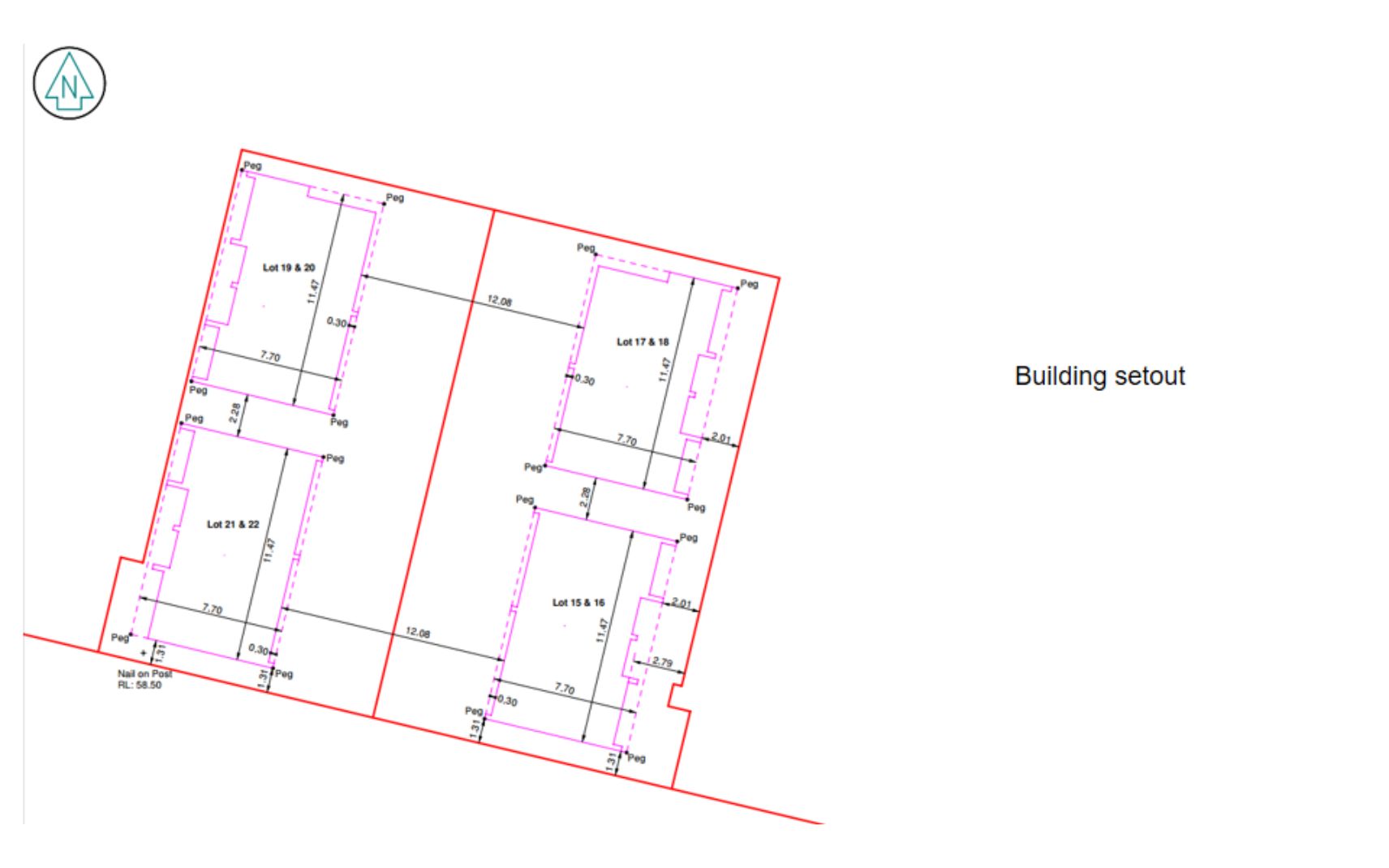 Building Setout service