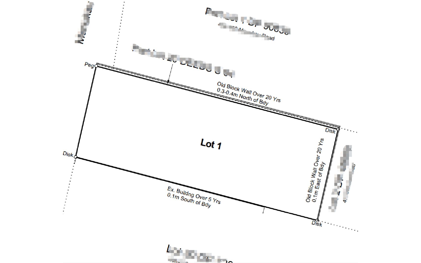 Limited Title Survey service